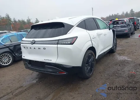2025 Nissan Murano Platinum from USA, damaged, VIN 5N1AZ3DT5SC100396